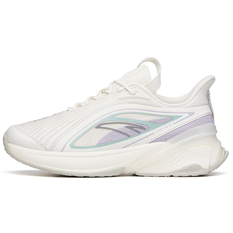 (WMNS) ANTA C37 2.0 White Purple Green Women s 122135537R-4 EU 35.5