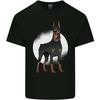 An Alert DoberUnisex Unisexs Light Cotton TShirt