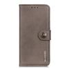 KHAZNEH For Samsung Galaxy S25 FE Wallet Case Cowhide Texture Leather Flip Phone Cover