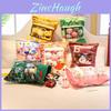 Cartoon Snack Bag Plush Pillow With Animal Shapes For Office Decor And Cozy Comfort