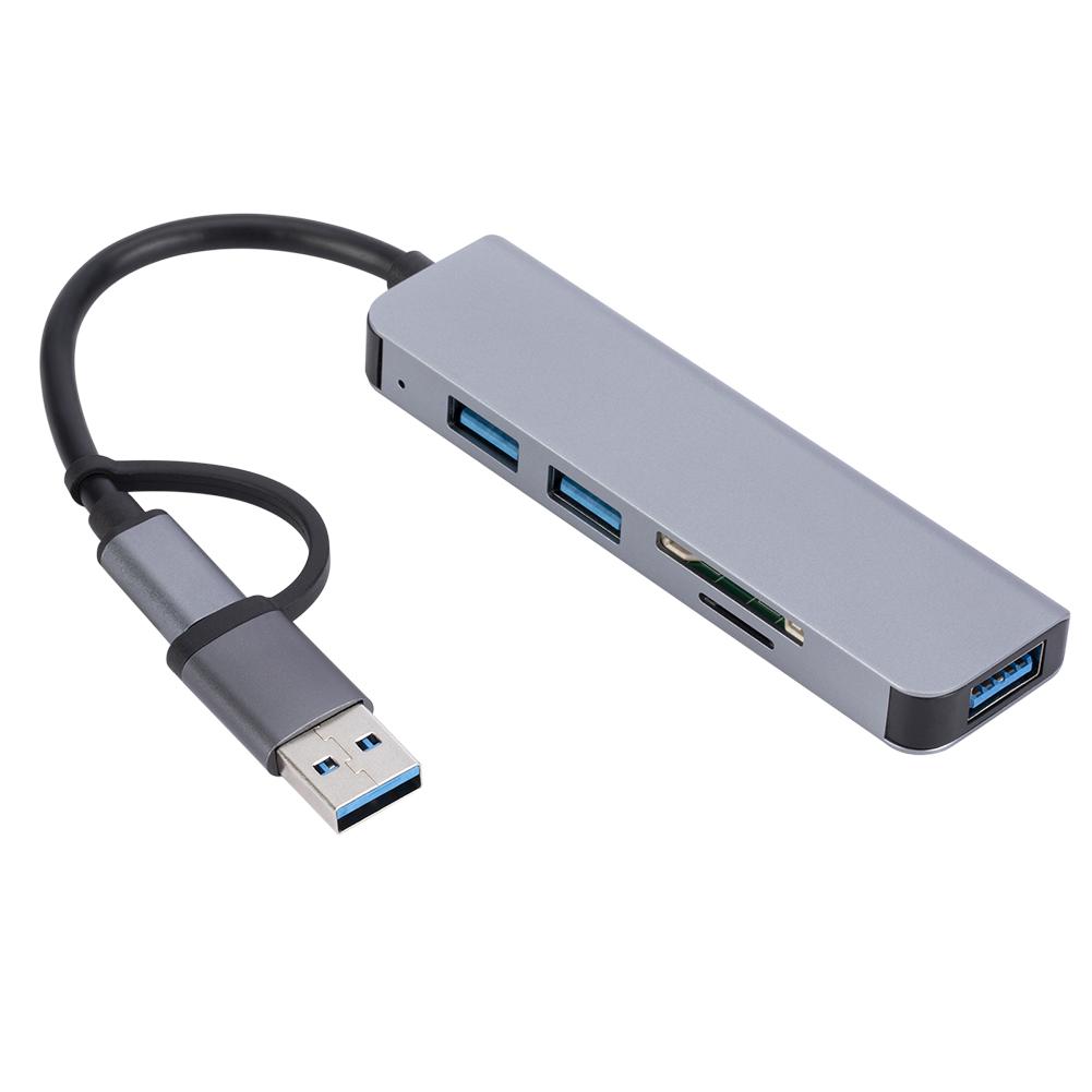 

USB C HUB 3.0 Type C 4/5/7 портов Multi Splitter Extensions Adapter High Speed Transmission for MacBook Notebook Laptop Computer