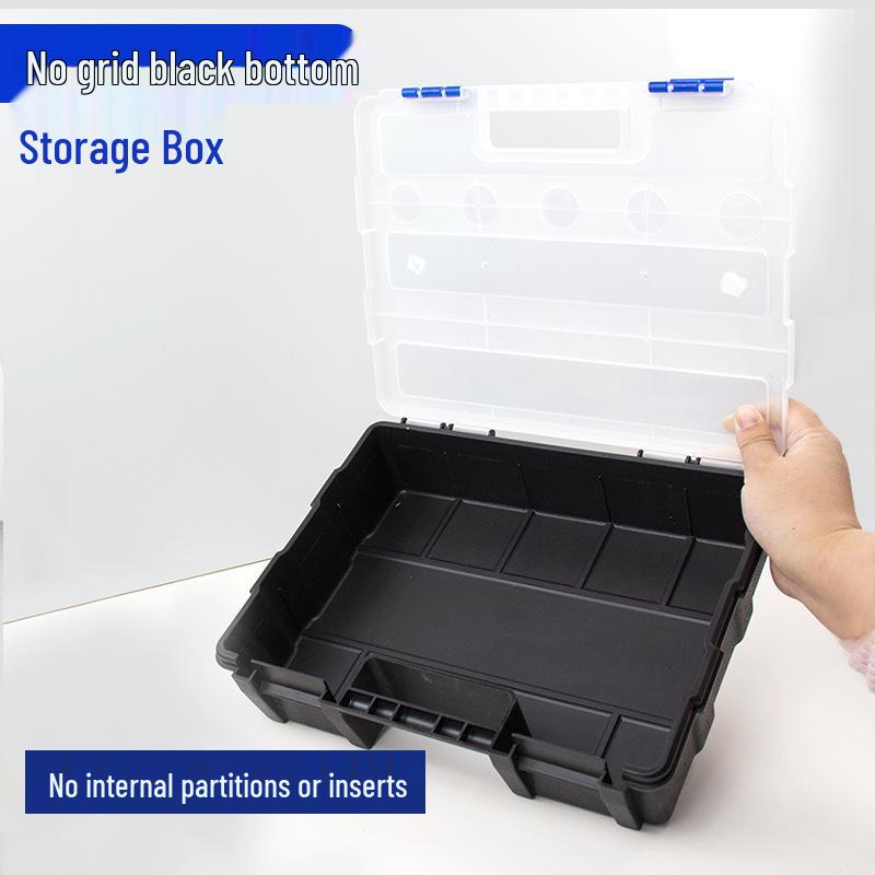 Multi-Grid Detachable Plastic Storage Box for Hardware and Watch Accessories