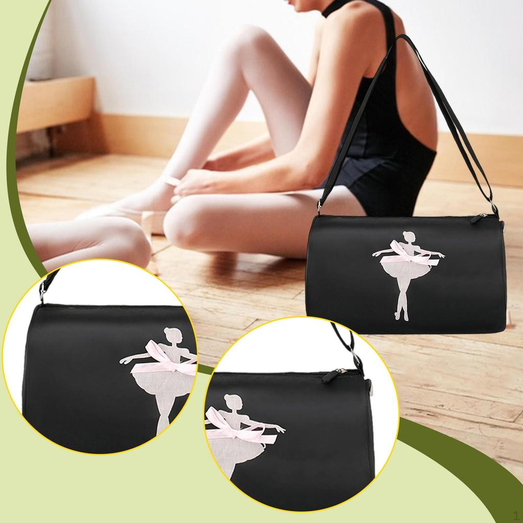 Ballet Dance Bag Adjustable Strap Tutu Dress for Latin Dancing Gymnastics