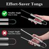 GRILLART Grill Tools Grill Utensils Set - 3PCS BBQ Tools, Stainless Barbeque Grill Accessories -Spatula/Tongs/Fork w/Insulated G