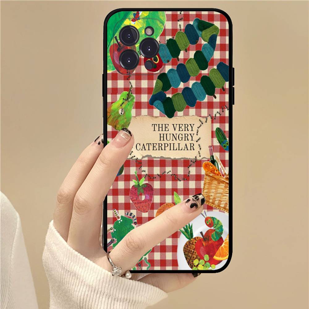 The Very Hungry Caterpillar Phone Case For IPhone 17 16 14 15 13 12 11 Pro Max Plus Silicone Soft Cover