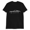 1968 Mustang GT Fastback Collector Car Short-Sleeve Unisex T-Shirt