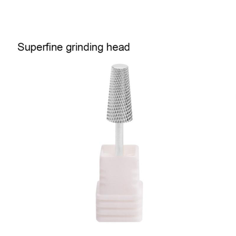 Nails Drill Bits Cuticle Electric Nails File and Ceramic Acrylic Gel Nails Bit Acrylic Nails Art, Carbide Cuticle Bit