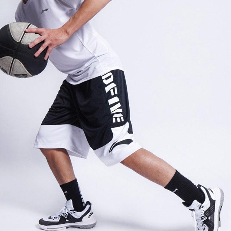 Li Ning Basketball Shorts Men's Black AAPN041-1