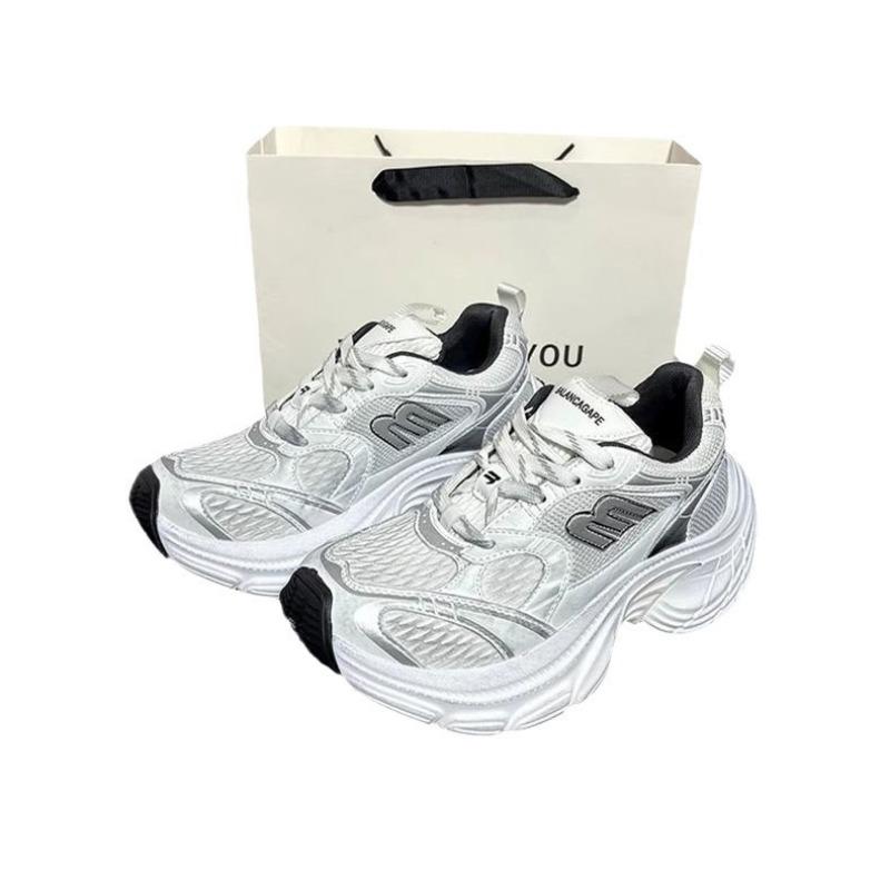 Daddy Shoes Women's New Platform-soled Couples Versatile Height-increasing Casual Sports Shoes