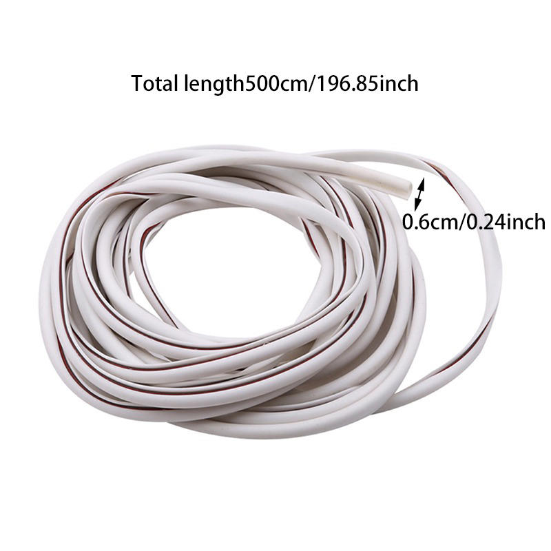Universal Cars Door Edge Rubber Scratch Protector Moulding Strip Protection Strips Sealing Anti-rub DIY Car-styling