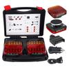 Wireless Trailer Lights Waterproof LED Magnetic Wireless Tail Lights 12V/24V Rear Signal Warning Brake Light for Truck RV Camper