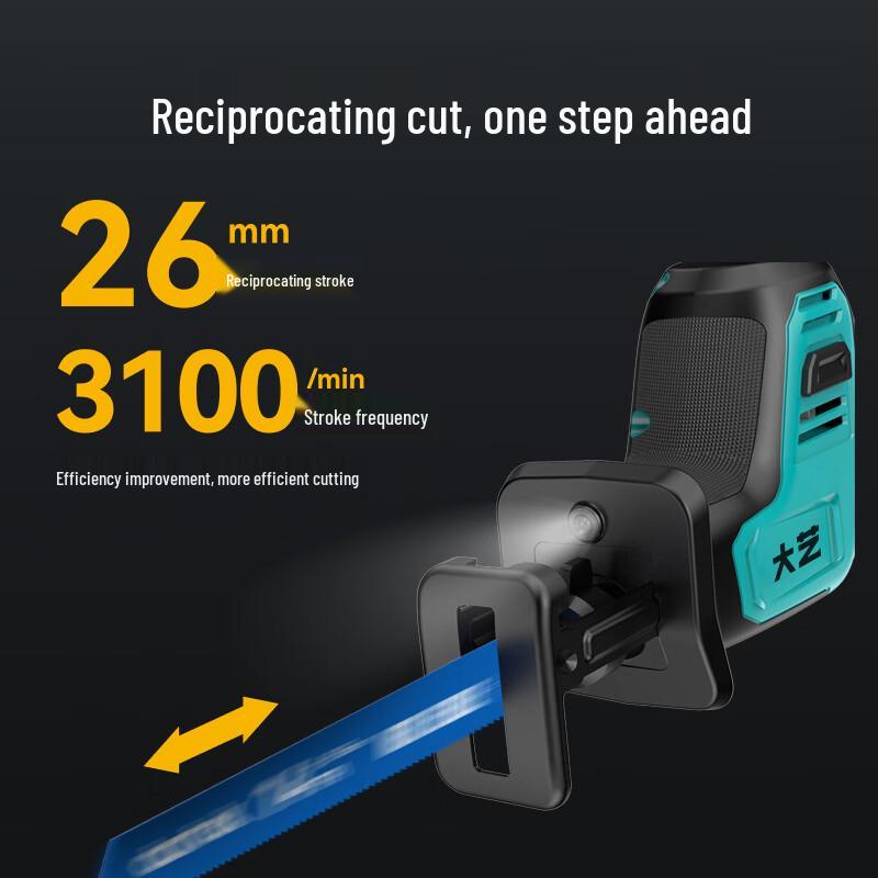 Dayi Cordless Reciprocating Saw CN plug (adapter included)