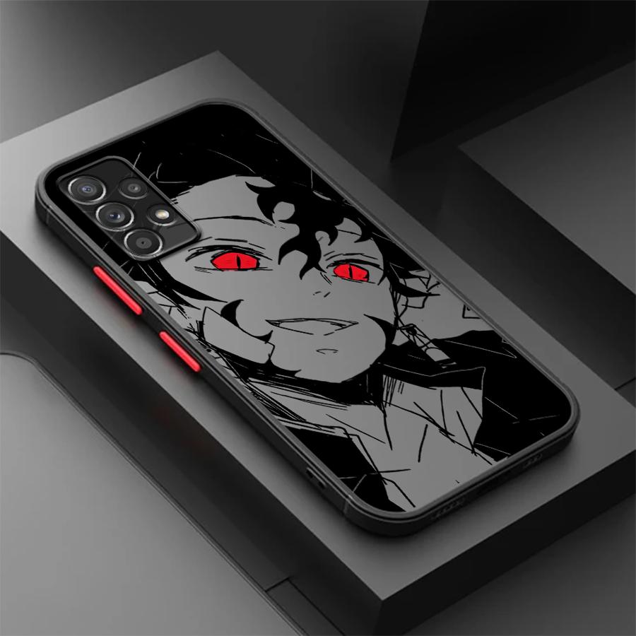 Handyhülle für Samsung Galaxy A52S A72 A53 A16 A15 A17 A52 A54 A56 A55 A35 A14 A23 A34 A36 A73 A33 Anime Dämon Cartoon