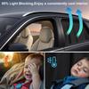 Set Of 3 Car Window Shades, 1 Rear Seat Divider Curtain & 2 Rear Side Window Sun Shades, 95% Light Blocking Car Window Covers Privacy Protection