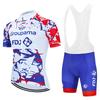 Men Women Cycling Jersey Set Short Sleeve Shorts Summer Breathable Quick Dry Bike Apparel Mountain Road