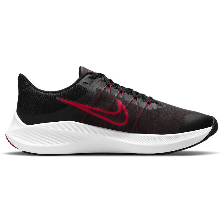 Nike Winflo 8 Bred Men Sneakers Black University-Red Light-Smoke-Grey CW3419-003