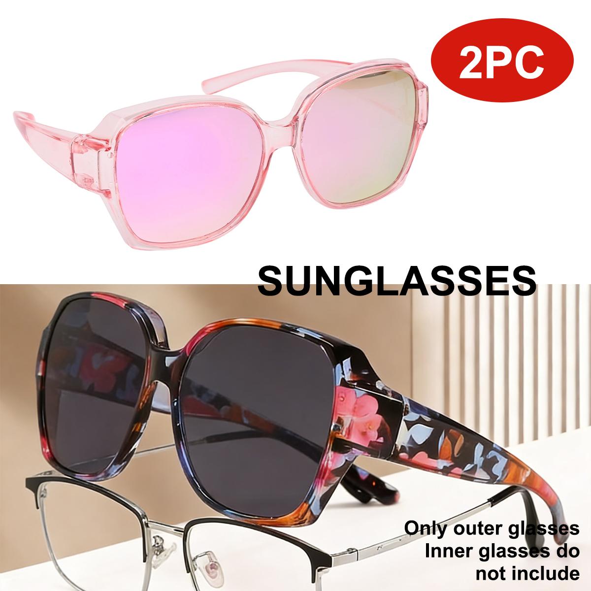 

T01 Unisex Polarized Sunglasses Fit over Reading Glasses UV400 Outdoor Eyewear for Men And Women