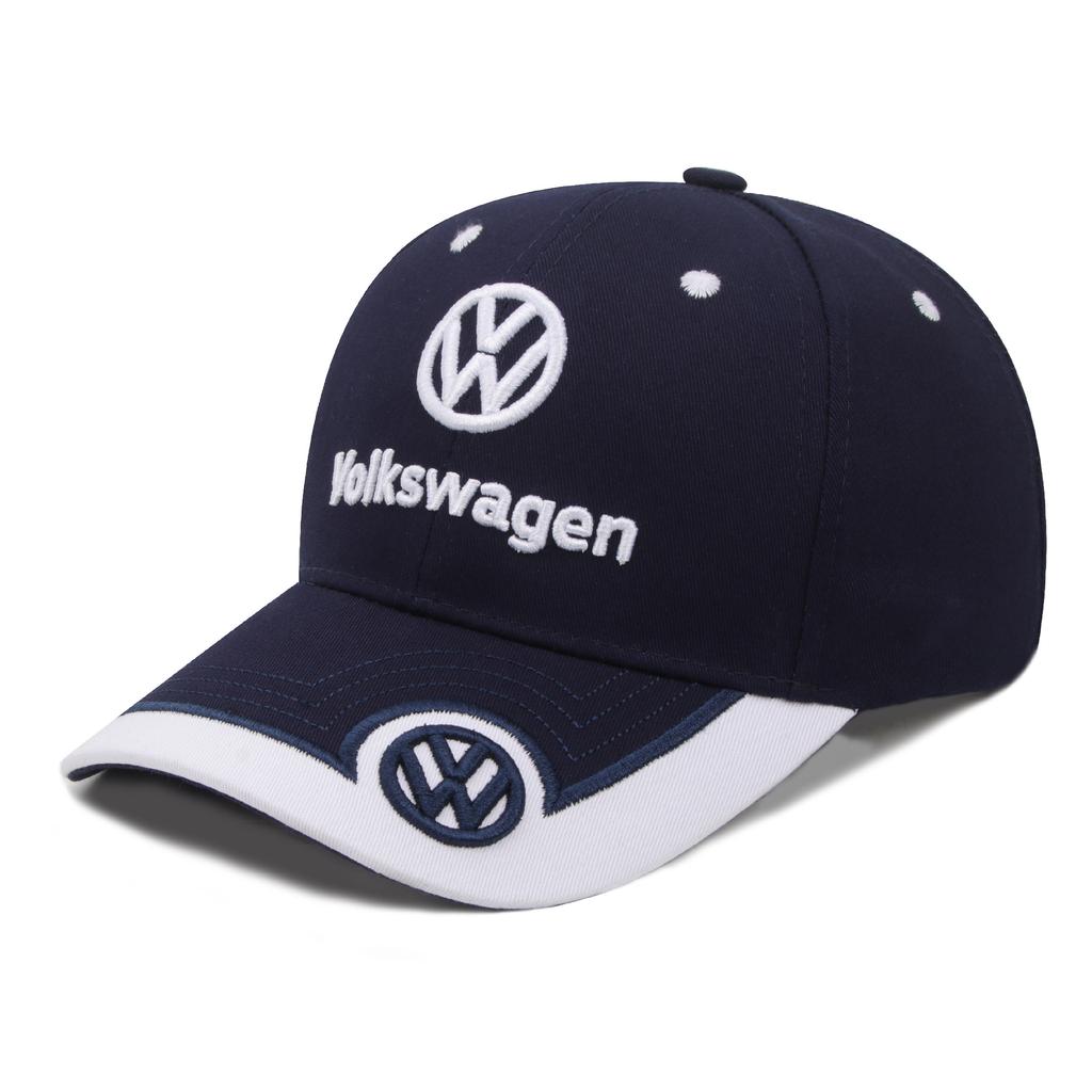 Car Sticker Hub Caps Embroidery Baseball Hat Car Trucker Outdoor Sport Running Adjustable Baseball Cap For VW Volkswagen Golf Po