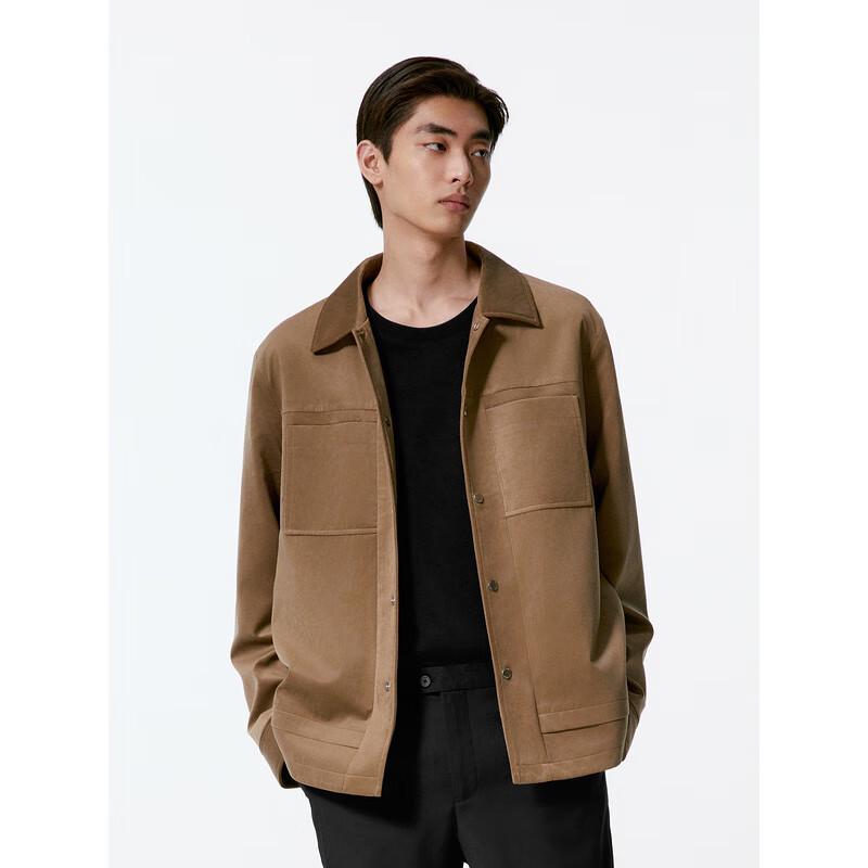 Veste Homme GXG Aspect Daim