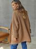 2025 Women's Loose Knit Cardigan: Commuting Style Mid-Length Sweater with Plus Size Option