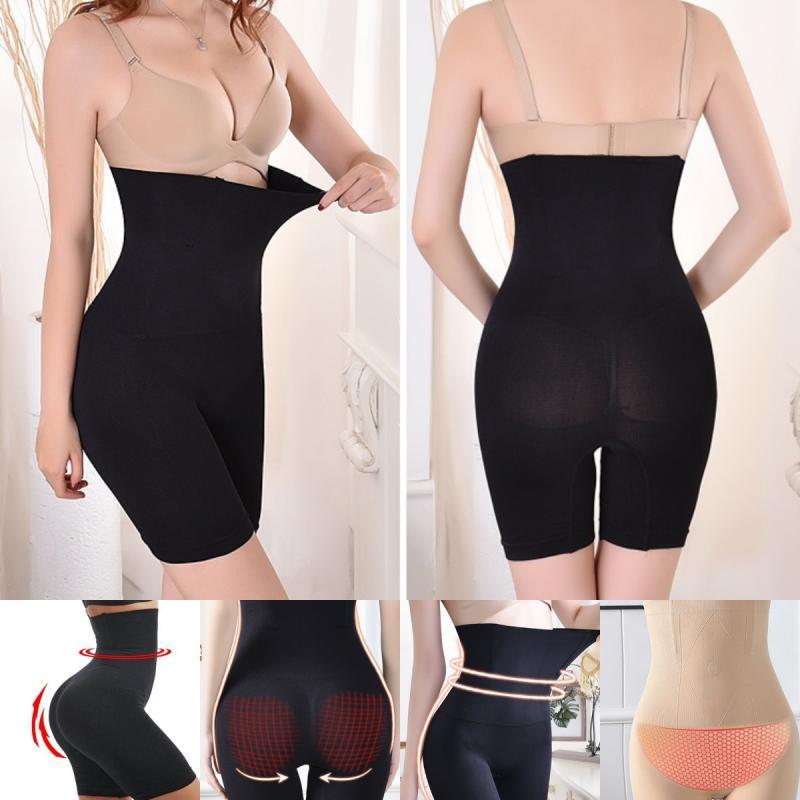 Waist High Postpartum Abdominal Retraction Pants Slim Clothes Large Boxer Shorts