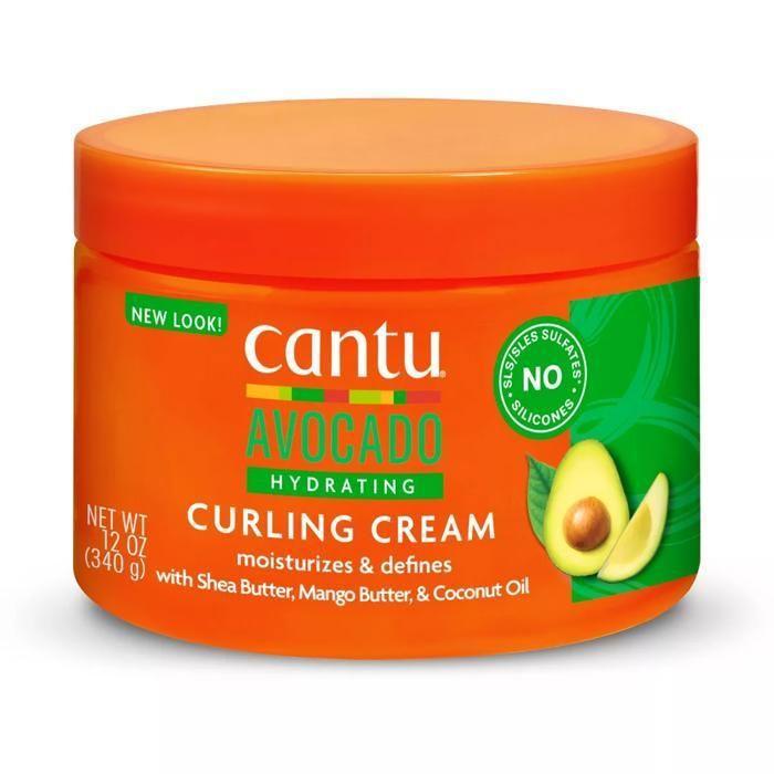 Crème bouclante hydratante - CANTU - Avocat - 340 g - Cheveux bouclés - Mixte