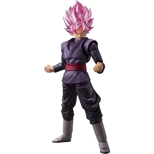 TAMASHII NATIONS S.H.Figuarts Dragon Ball Super Goku Black - Super Saiyan Ros? - (Rerelease Edition) Approximately 140mm PVC & ABS Painted Movable Fig