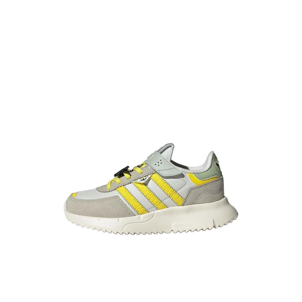 Adidas Disney X  Originals Retropy F2 CF EL C Toy Story Classic Comfortable Low Top Casual Shoes Kids sneakers Gray Yellow JS2471