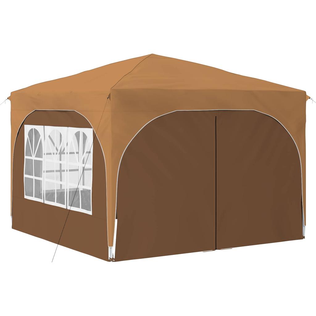Pop Up Party Tent 290 X 290 X 245 Cm Beige