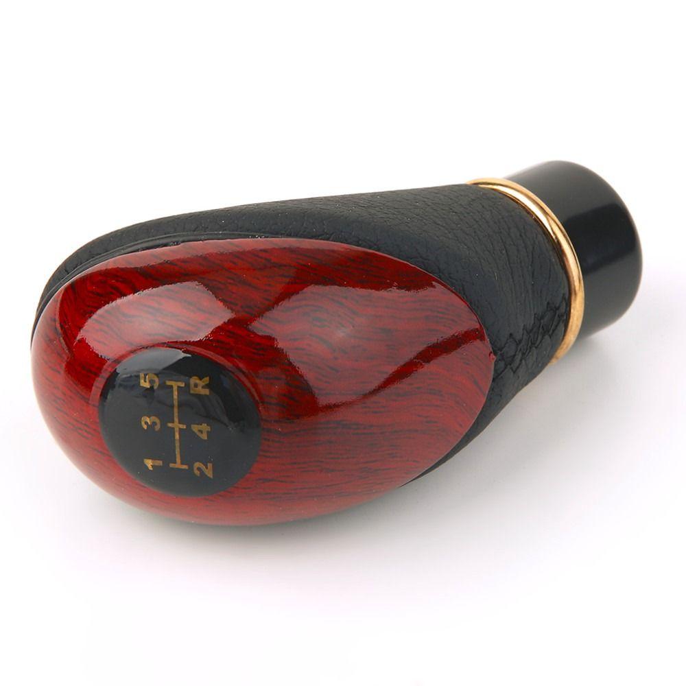 10mm Auto Gear Shift Knob Gloss Shift Shifter 5-Speed Lever Car Shift Knob Manual Gear Stick Knob