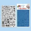 Nail Art Tool Printing Steel Plate Lace Transfer Butterfly Flower French Plaid Leopard Print Fireworks Year Of The Snake Pattern Template