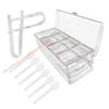 85AD Functional Condiment Container with 5 Spaces for Home or Outdoor Cooking Needs