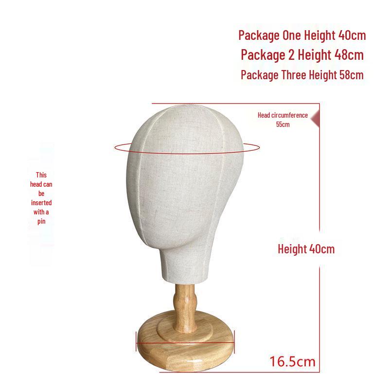 Hat and Wig Stand Model: Dummy Head Holder for Displaying Hats, Wigs, and Accessories