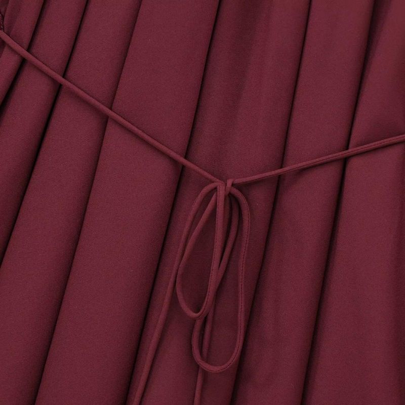 Kaslead New Arrival Women's Fashion Style Minimalist French Loose Waist A- Line Skirt 1273154