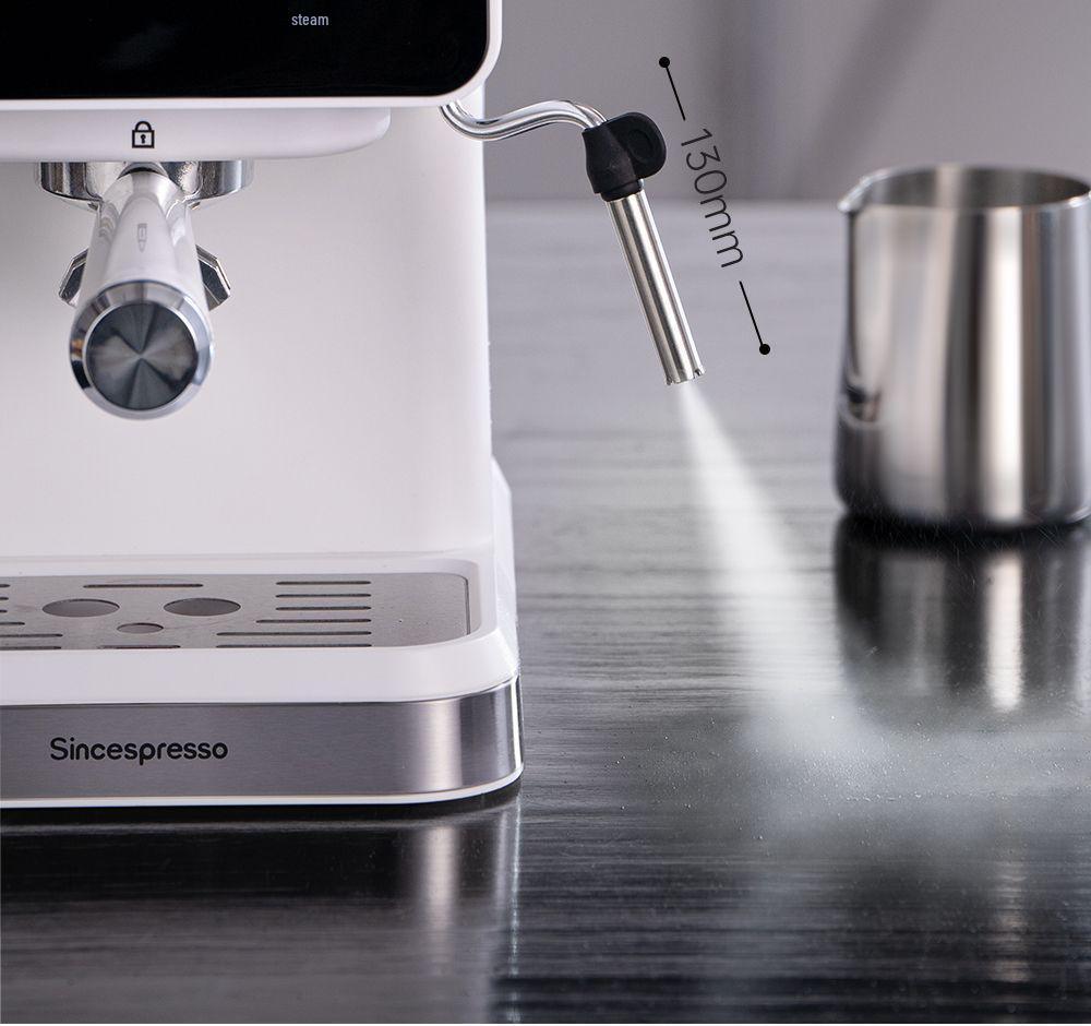 Taliansky espresso kávovar 20 bar: Poloautomatický, Dvojitá extrakcia, Horúci a studený, so zabudovaným mlynčekom pre domáce použitie