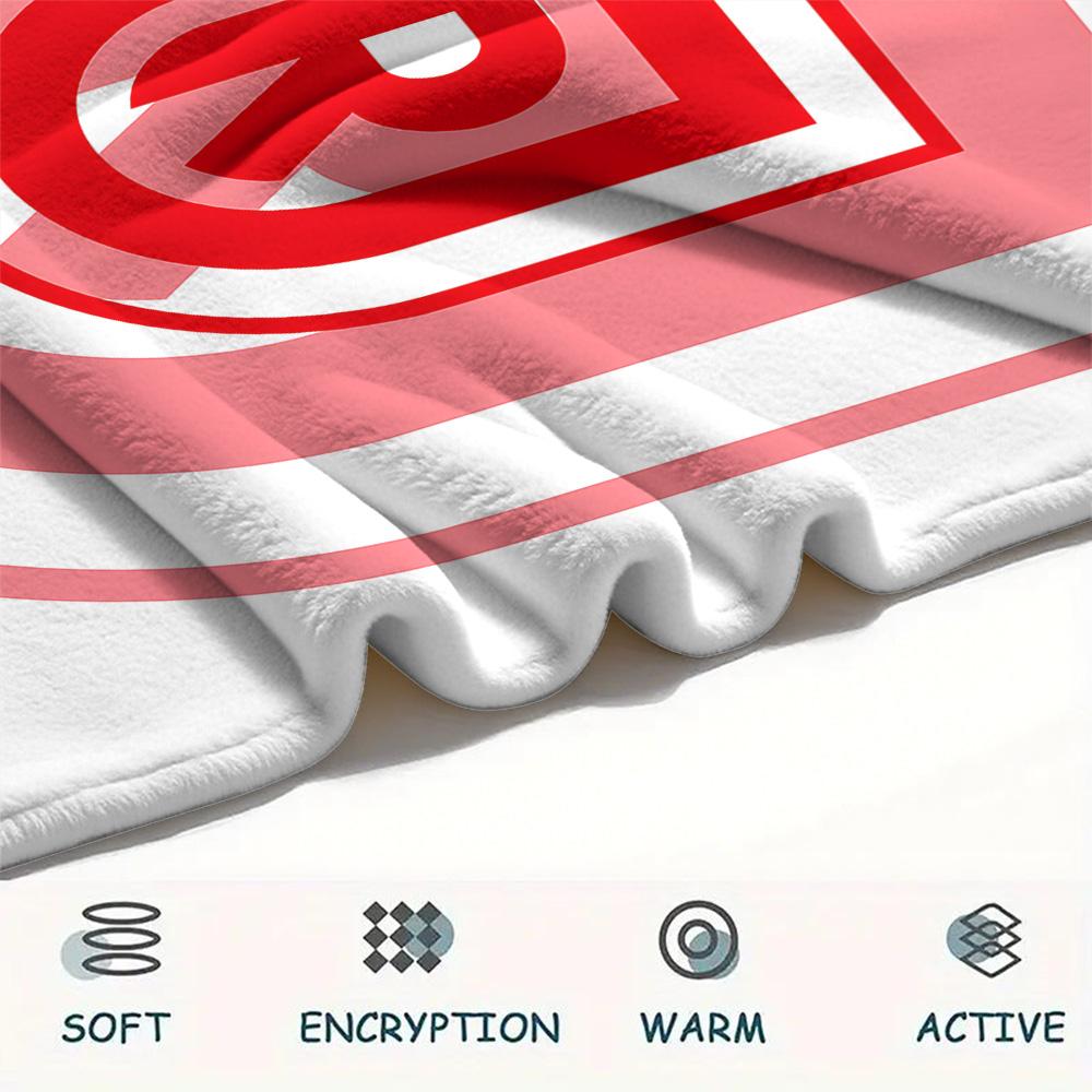 Jahn Regensburg Print Flannel Blanket, High quality Comfortable for All Seasons, Home Decor, Warmth and Comfort, Perfect for Christmas Gifts