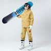 Trendy Outdoor Hooded Jacket & Pants Set - Three-Proof, Casual Sportswear for Couples, Ideal for Spring & Autumn.