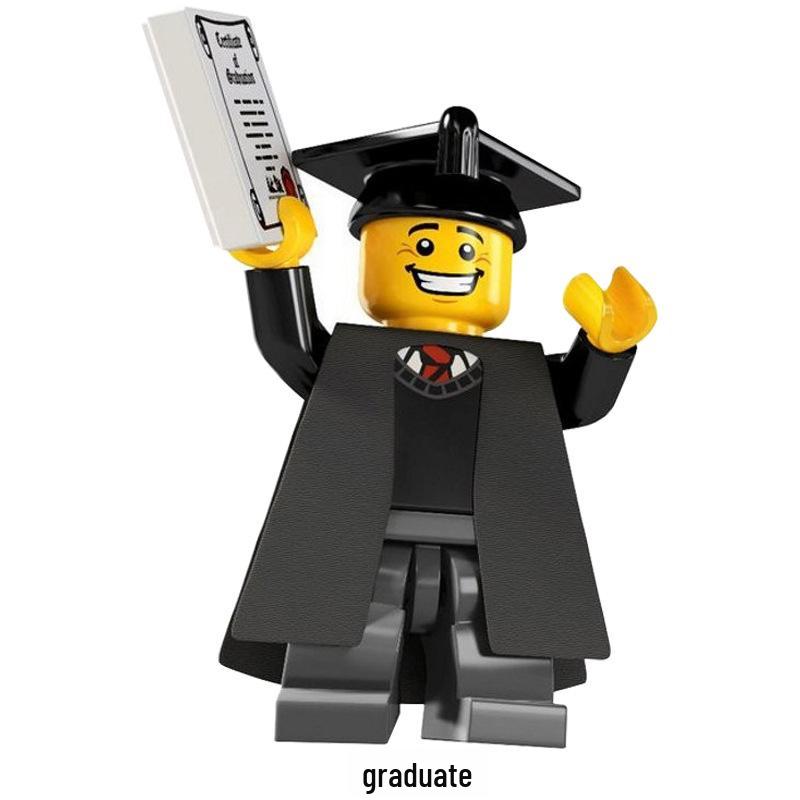 

Оптові Мультяшні Клоун та Бог Багатства Конструктор Іграшки Height about 5 cm