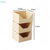 1/12 Scale Dollhouse Miniature Stackable Storage Drawers,Mini Desktop Organizer Box for Dollhouse Bedroom Kitchen Decor