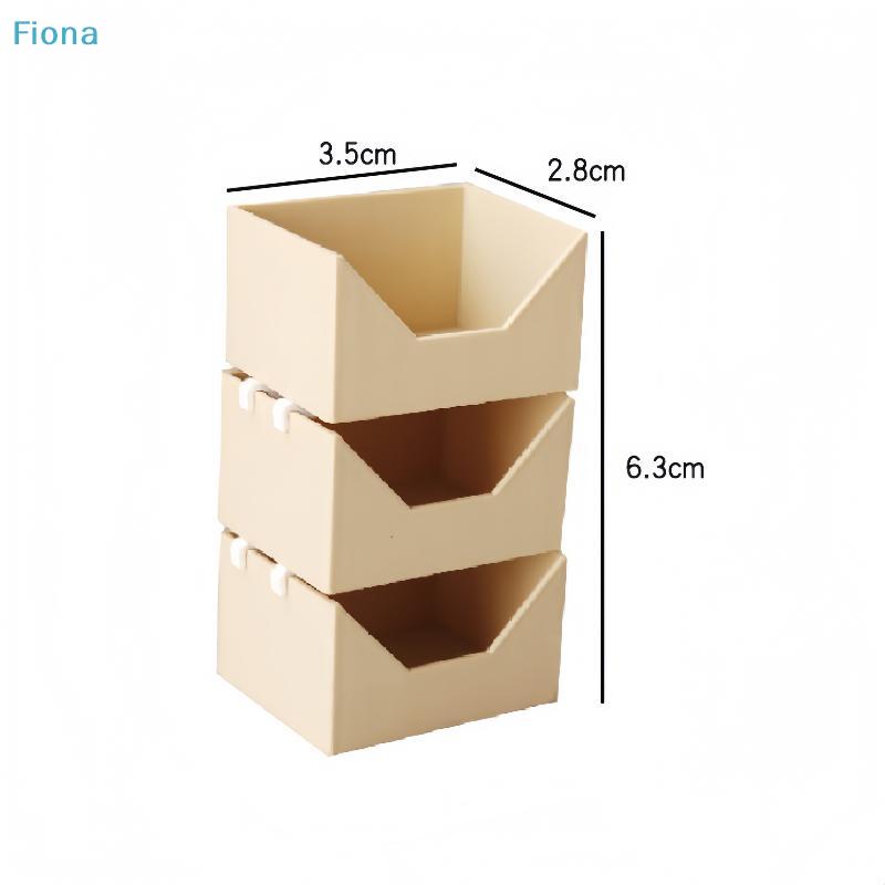 1/12 Scale Dollhouse Miniature Stackable Storage Drawers,Mini Desktop Organizer Box for Dollhouse Bedroom Kitchen Decor