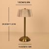 Modern Minimalist Crystal Bedside Lamp, Touch Control Adjustable Brightness Night Light, Suitable for Multiple Room Ambiance.