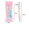 Eyebrow Razors, Facial Beauty Groomer Facial Razor 3pcs/ Set