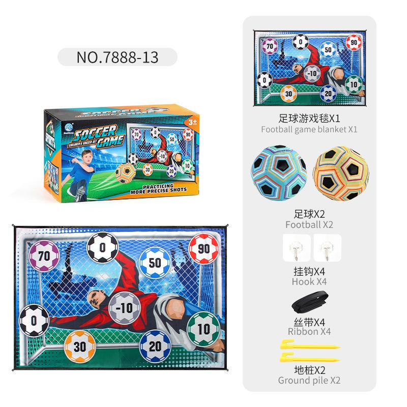 Children's Multi-functional Jiugongge Football Game Mat Sticky Ball Indoor And Outdoor Sports Sports Toys