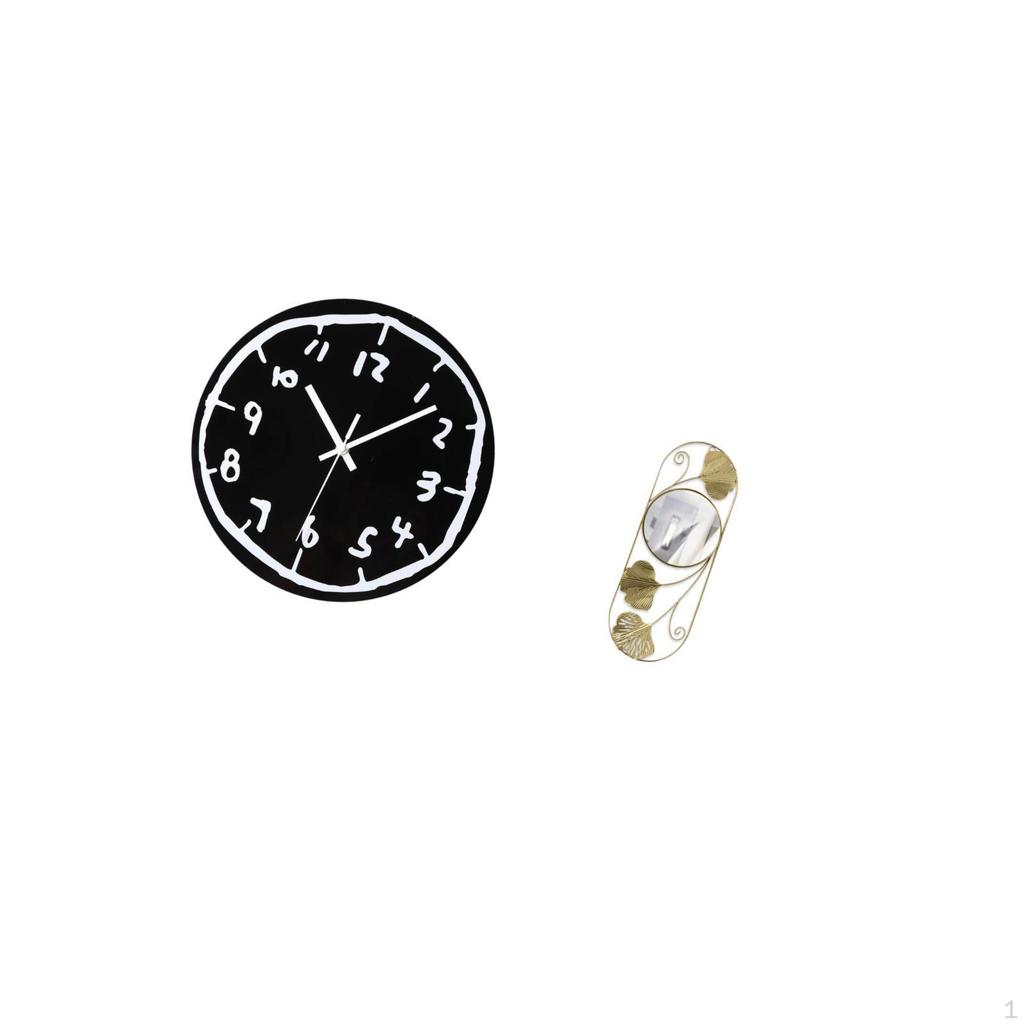 Acrylic Wall Clock Ornament Fashion Modern Silent Minimalist Art Decorative Mirror for Indoor