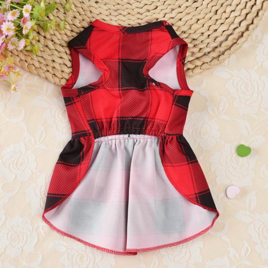 Imbracaminte Grile Animale de companie Model moale Dress-up Pet Textura Printesa Caini Rochie