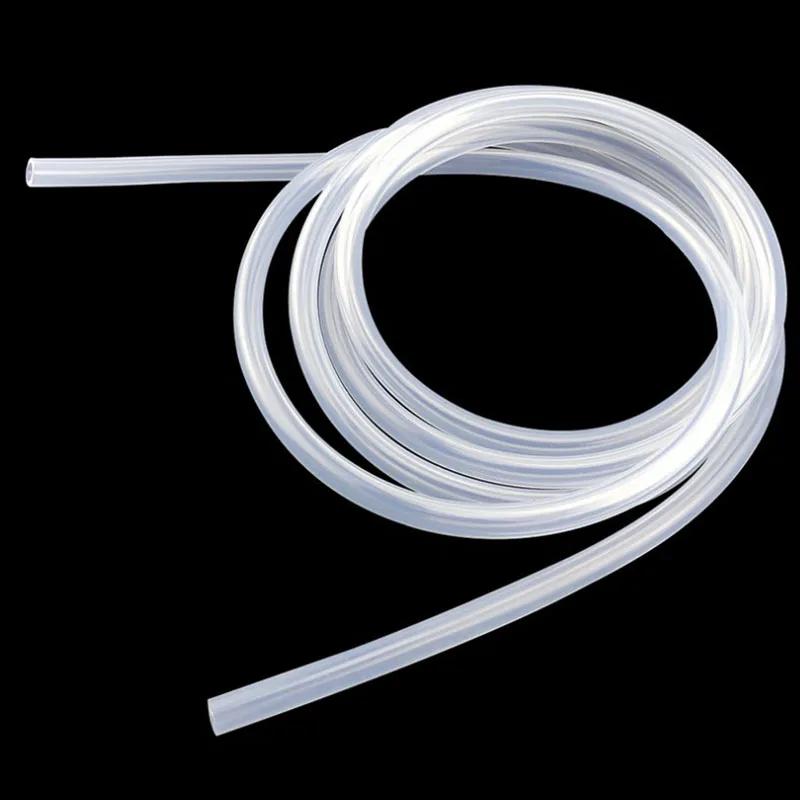 1M/5M Clear Translucent Silicone Tube Aquarium Fish Tank Air Pipe Water Hose Soft Safe Rubber Flexible Tube Oxygen Tube