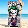 1Pc Joker Comic Cover Beach Towel Quick Dry Multiuse For Beach Pool Gym Yoga Home Travel Christmas Halloween Xmas Gift L124