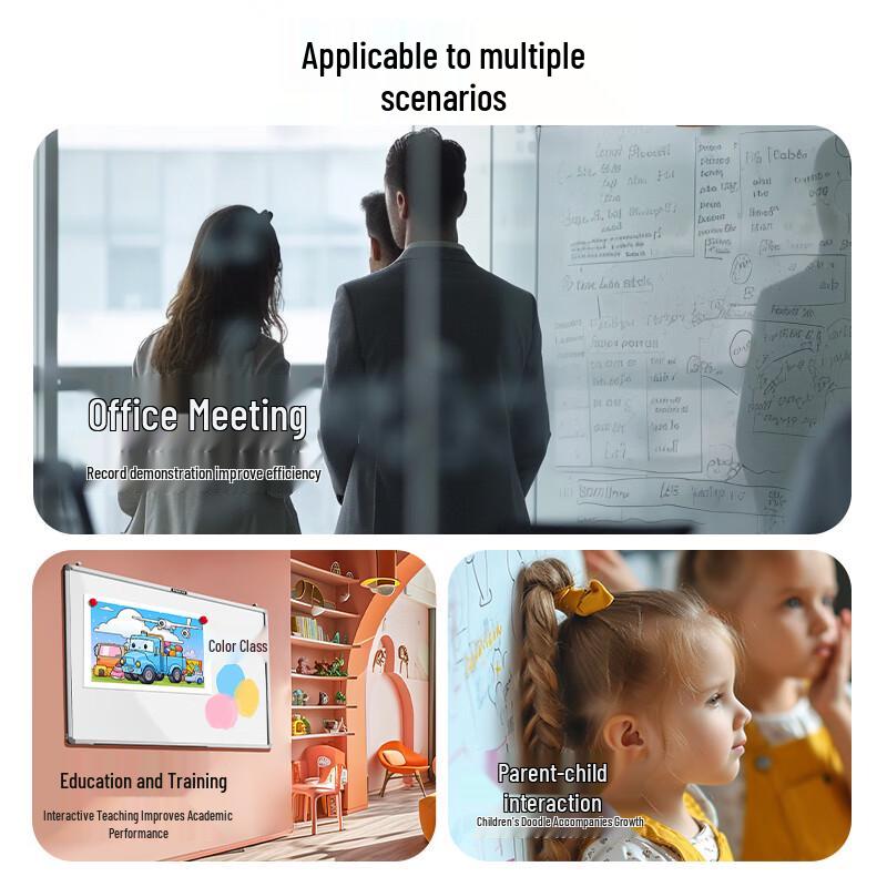 M&G Magnetic Hanging Whiteboard