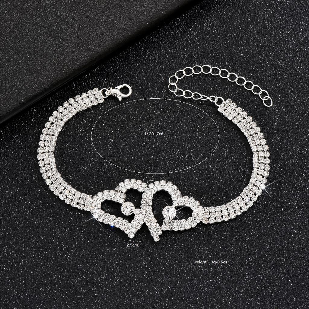 Diamond Shiny Beach Anklets Popular Accessories Women