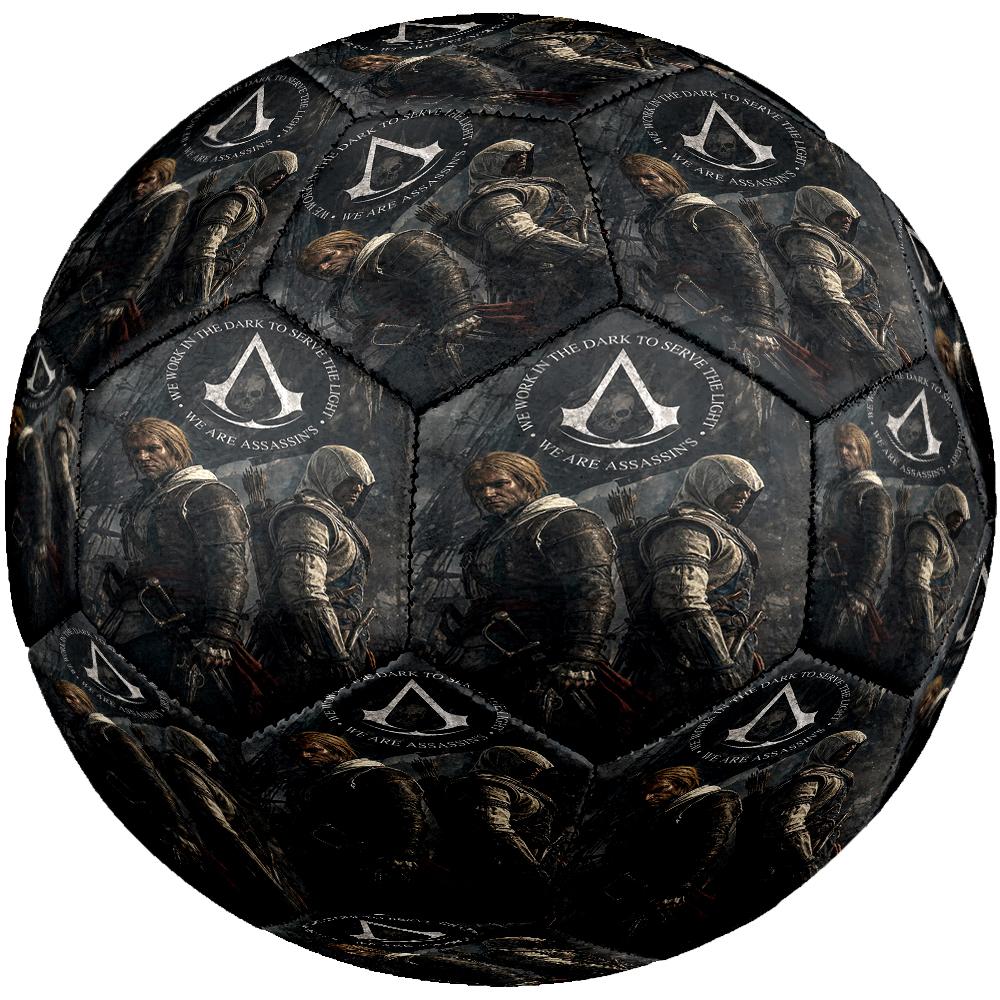 Assassin's Creed Theme Size 5 Soccer Ball, Suitable for Both Indoor and Outdoor Matches, a Gift Suitable for Everyone.
